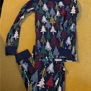 Hanna Andersson Kids Pajama Set - Multicolor Tree Print